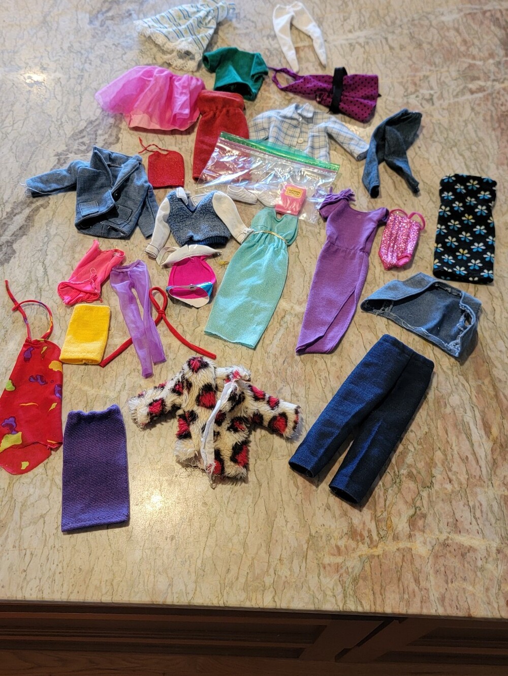 Assorted Vintage Kids Doll Clothing Set - Assorted Styles